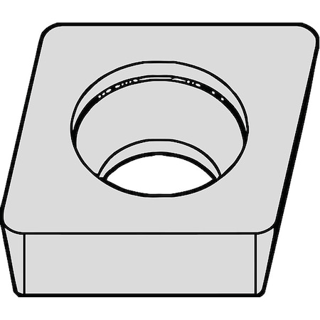 Diamond Turning Insert, Diamond, 3, CCMT, 1 MPN:2564068