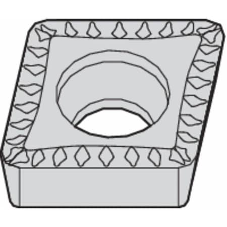 Diamond Turning Insert, Diamond, 3, CCMT, 5/16 in, Carbide MPN:5623424