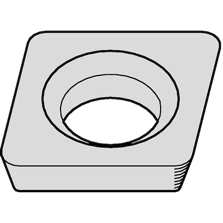 Diamond Turning Insert, Diamond, 5/32 in, CDHB, 1 MPN:2830817