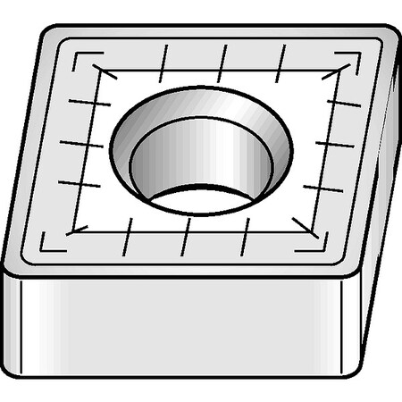 Diamond Turning Insert, Diamond, 6, CNMM, 4, Carbide MPN:2561774