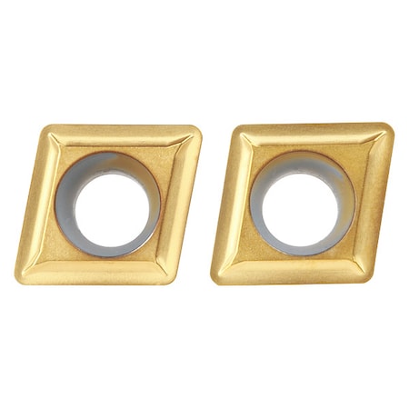 Diamond Turning Insert, Diamond, 3, CPMT, 2, Carbide MPN:2821484