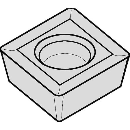 Diamond Milling Insert, 6.45mm, Carbide MPN:5903676