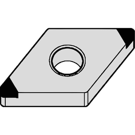 Diamond Turning Insert, Diamond, 1/2 in MPN:3898678