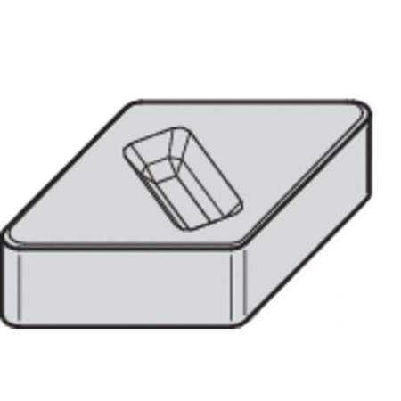 Diamond Turning Insert, Diamond, 4, DNGX, 4, Ceramic MPN:2952128