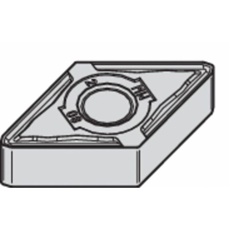 Diamond Turning Insert, Diamond, 4, DNMG, 1, Carbide MPN:4171691