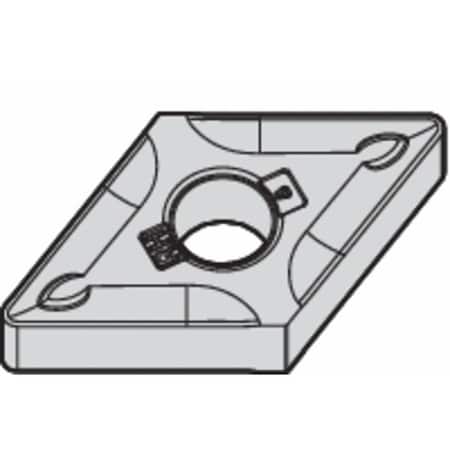 Diamond Turning Insert, Diamond, 4, DNMG, 3, Carbide MPN:4170992