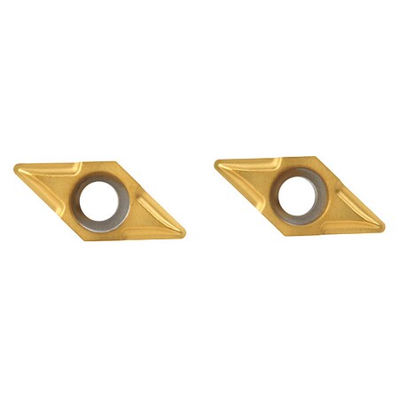 Diamond Turning Insert, Diamond, 3/16 in, GCHT, 1, Carbide MPN:2827525