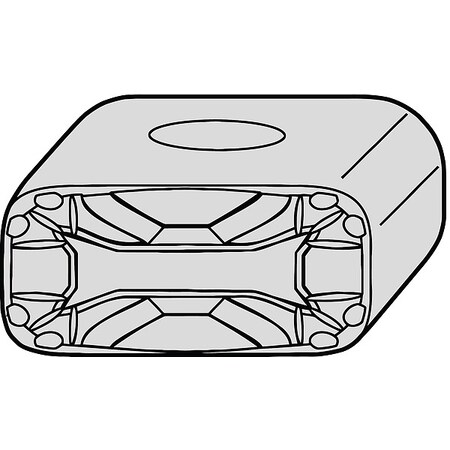 Rectangle Turning Insert, Rectangle, LNUX, 5/32 in, Carbide MPN:4170968