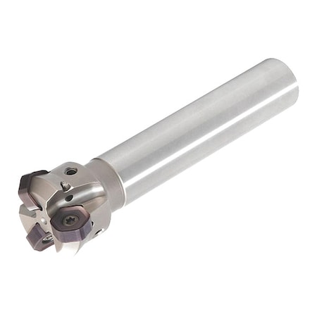 Indexable Profiling End Mill, M1200 Mini Series, High Speed Steel, 3.50mm Depth of Cut MPN:3958026