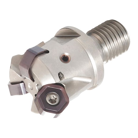 Indexable Profiling End Mill, M1200 Mini Series, High Speed Steel, 3.50mm Depth of Cut MPN:3957840