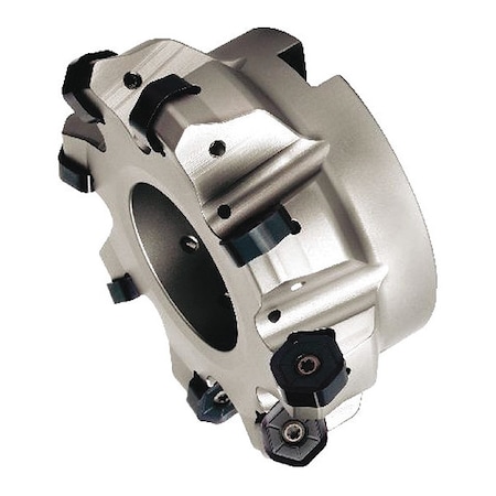 Indexable Face Mill, M1200 Series, High Speed Steel, 4.50mm Depth of Cut MPN:3323874