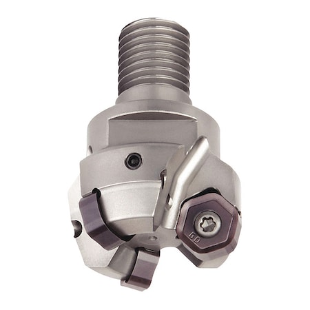 Indexable Profiling End Mill, M1200 Mini Series, High Speed Steel, 1.70mm Depth of Cut MPN:4136875