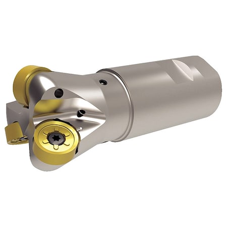 Indexable Profiling End Mill, M200 Series, High Speed Steel, 0.3700 in Depth of Cut MPN:6009950