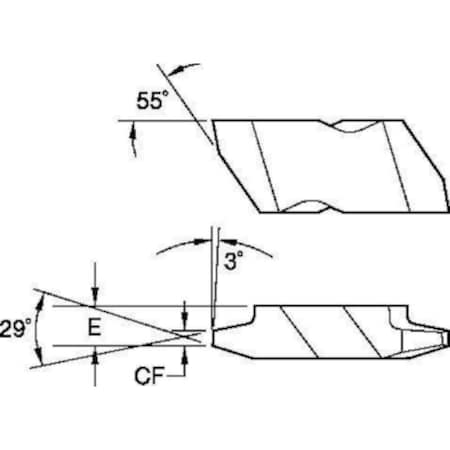 Threading Insert, NTK, MPN:3607856