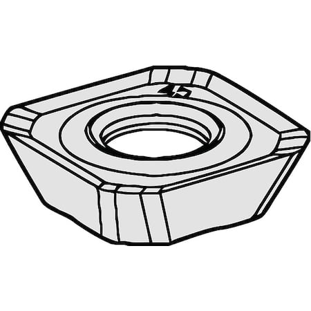 Square Milling Insert, 13.41mm, Carbide MPN:4072174