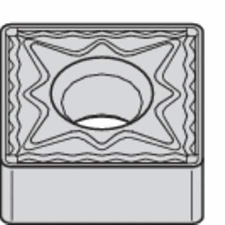 Square Turning Insert, Square, 4, SNMG, 2, Carbide MPN:4166808