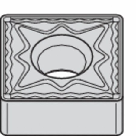 Square Turning Insert, Square, 4, SNMG, 2, Carbide MPN:4166809