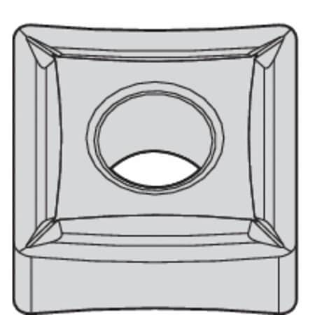 Square Turning Insert, Square, 4, SNMP, 3, Carbide MPN:4172619