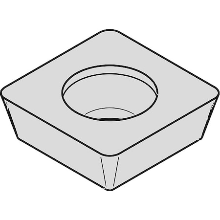 Square Milling Insert, 12.70mm, Carbide MPN:2028529