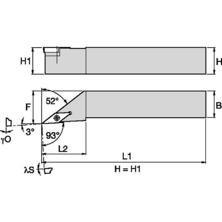 Indexable Toolholder, SVJB, MPN:2951374