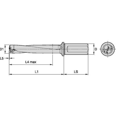 Indexable Insert Drill, 1