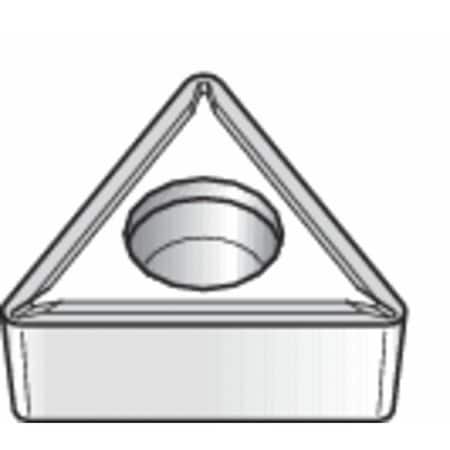 Triangle Turning Insert, Triangle, 3/8 in, TCMT, 0.0312 in, Carbide MPN:4166565