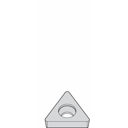 Triangle Turning Insert, Triangle, 1/4 in, TCMW, 0.0156 in, Carbide MPN:2028668