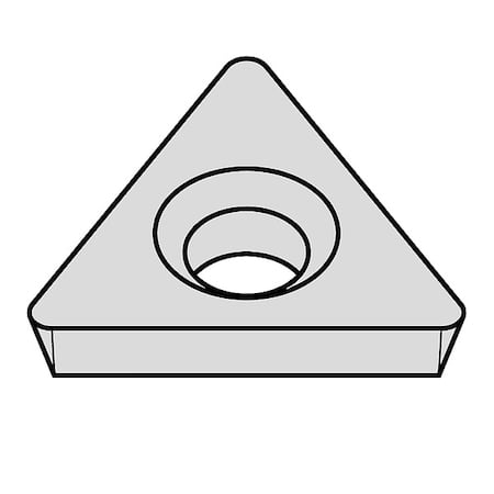 Triangle Turning Insert, Triangle, 5/32 in, TDHB, 0.0156 in MPN:2828693