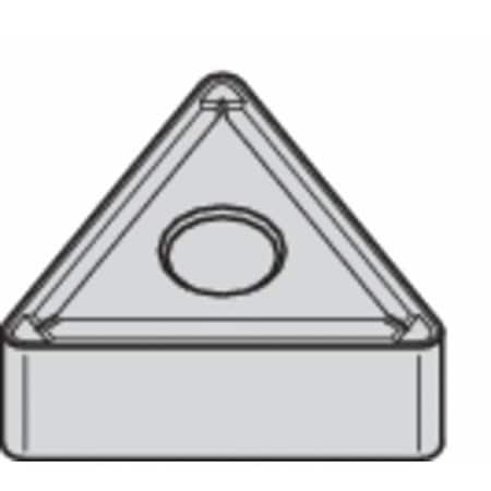 Triangle Turning Insert, Triangle, 3/8 in, TNMG, 0.0312 in, Carbide MPN:4166871