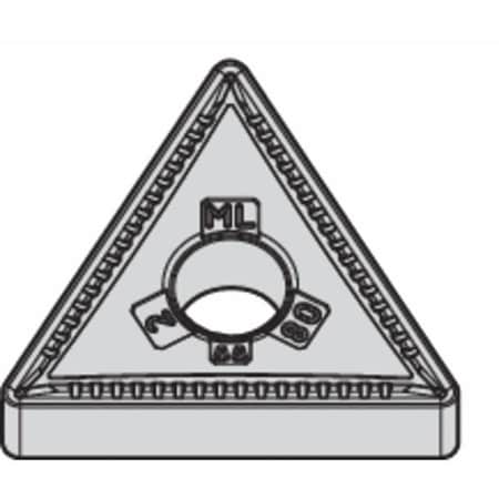 Triangle Turning Insert, Triangle, 3/8 in, TNMG, 0.0312 in, Carbide MPN:4170492