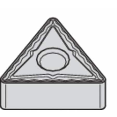 Triangle Turning Insert, Triangle, 1/2 in, TNMG, 0.0156 in, Carbide MPN:4167117