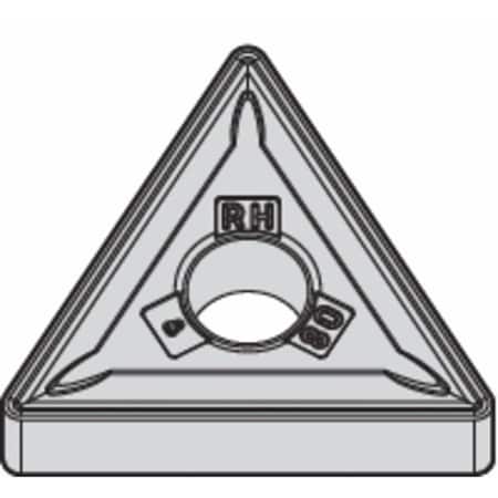 Triangle Turning Insert, Triangle, 1/2 in, TNMG, 0.0468 in, Carbide MPN:4171727