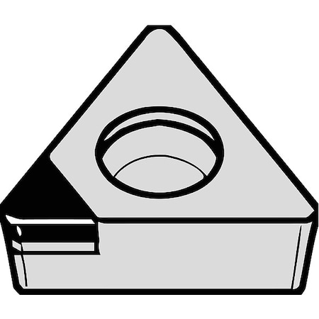 Diamond Turning Insert, Triangle, 3, TPGW, 1/64 in, Diamond MPN:3898772