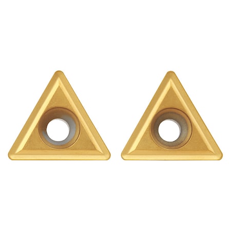 Triangle Turning Insert, Triangle, 3/8 in, TPHH, 0.0312 in, Carbide MPN:2821067