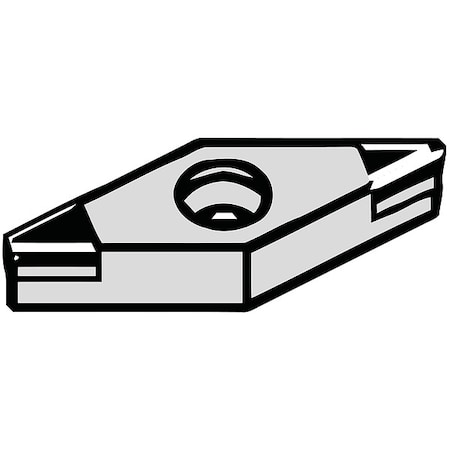 Diamond Turning Insert, Diamond, 3, VBGW, 2 MPN:6018095