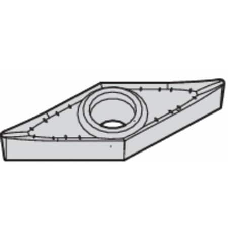 Diamond Turning Insert, Diamond, 2, VCGT, .5, Carbide MPN:2024559