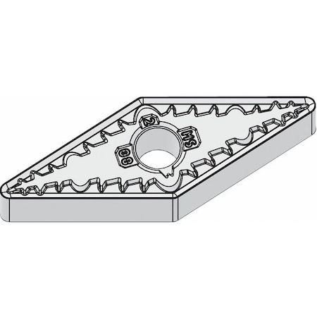 Diamond Turning Insert, Diamond, 3, VNMG, 1, Carbide MPN:5908945