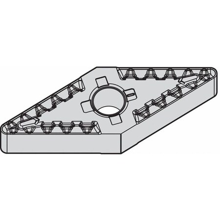 Diamond Turning Insert, Diamond, 3, VNMG, 2, Carbide MPN:4171123