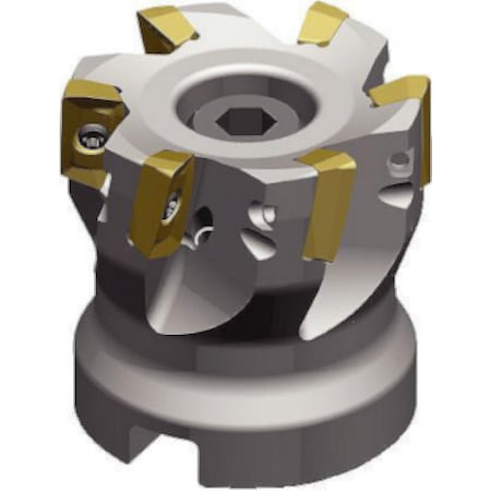 Indexable Profiling End Mill, VSM17 Series, High Speed Steel, 16.20mm Depth of Cut MPN:5988094