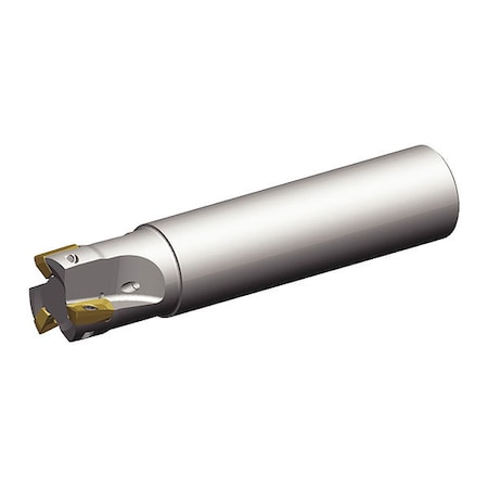 Indexable Square Shoulder End Mill, VSM17 Series, High Speed Steel, 0.6380 in Depth of Cut MPN:5988016
