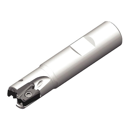 Indexable Square Shoulder End Mill, VSM490-10 Series, High Speed Steel, 0.3940 in Depth of Cut MPN:6425460