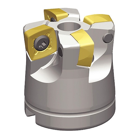 Indexable Face Mill, VXF Series, High Speed Steel, 0.0984 in Depth of Cut MPN:6596767
