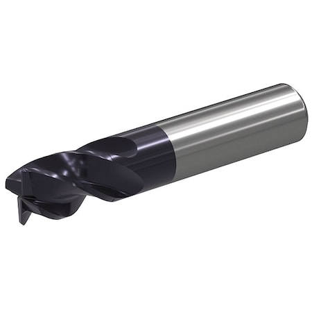 Corner Radius End Mill, 0.25 in, Carbide MPN:W401E07003RET WU20PE
