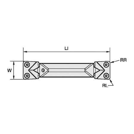 Grooving/Parting Insert, WMT-U-PH, Carbide MPN:5346397
