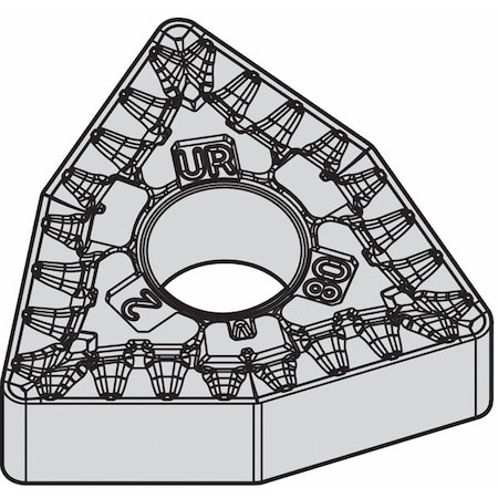 Turning Insert, Trigon, 3, WNMG, 3, Carbide MPN:4170532