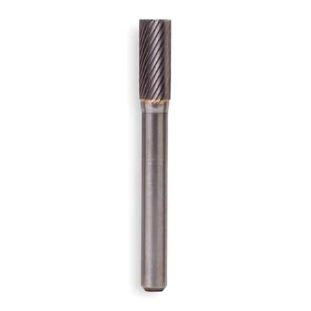 Carbide Bur, Cylindrical, 3/8, SGL End Cut MPN:M40256
