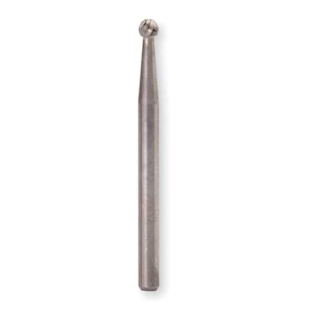 Carbide Bur, Ball, 3/8