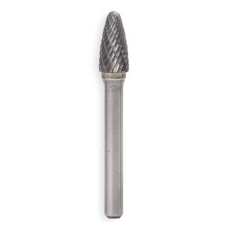 Carbide Bur, Round Nose Tree, 3/4, dbl Cut MPN:M41393