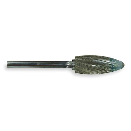 Carbide Bur, Flame, 1/8