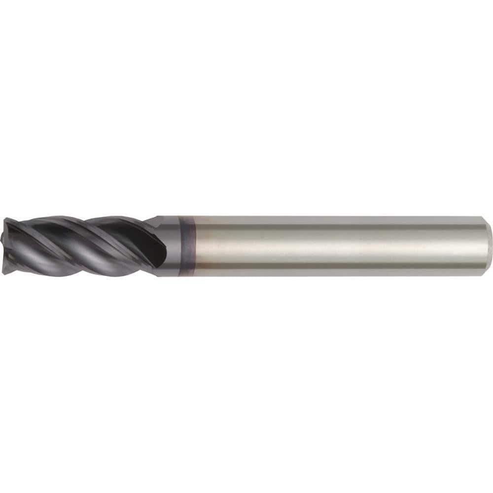 Square End Mill: 8.00 mm Dia, 16.00 mm LOC, 4 Flute, Solid Carbide MPN:3077753